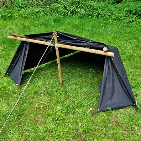Shelter-bau